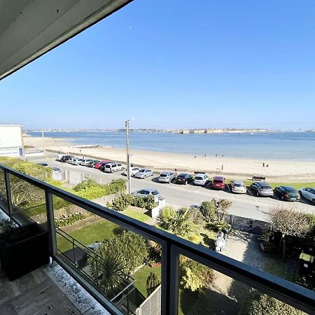 Luxury T3 Standing 2 - Vue Mer Exceptionnelle 180 Larmor-Plage Bagian luar foto