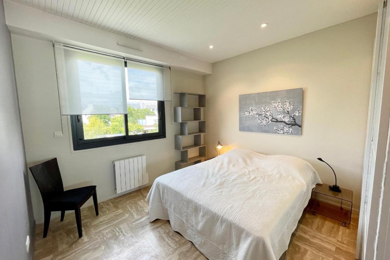 Luxury T3 Standing 2 - Vue Mer Exceptionnelle 180 Larmor-Plage Bagian luar foto